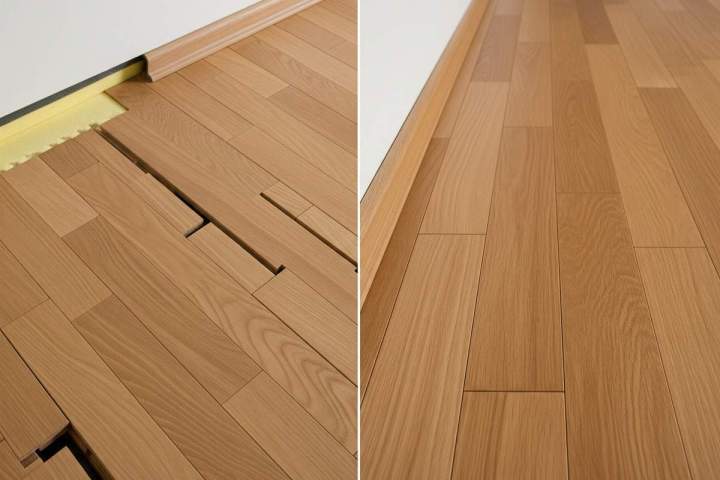 parquet collé